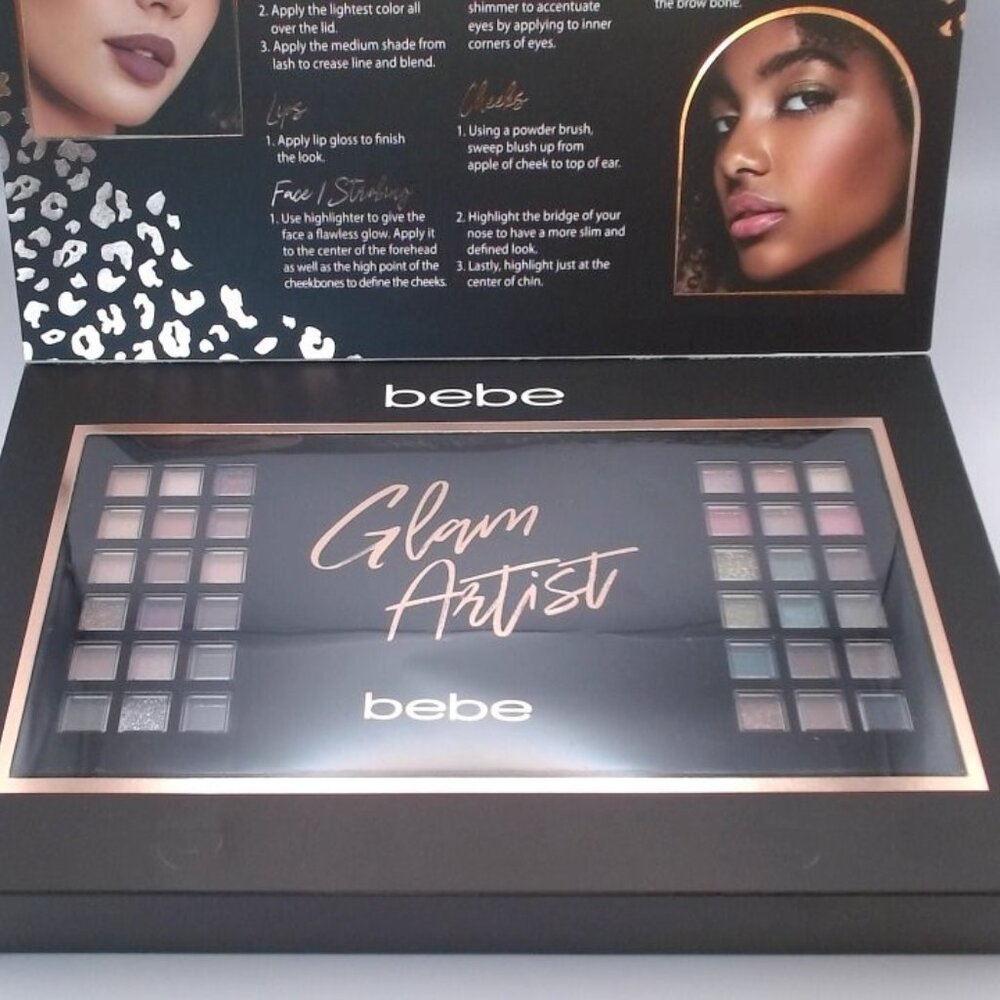 bebe Glam Artist 141-Piece Expandable Cosmetics Set – NEW